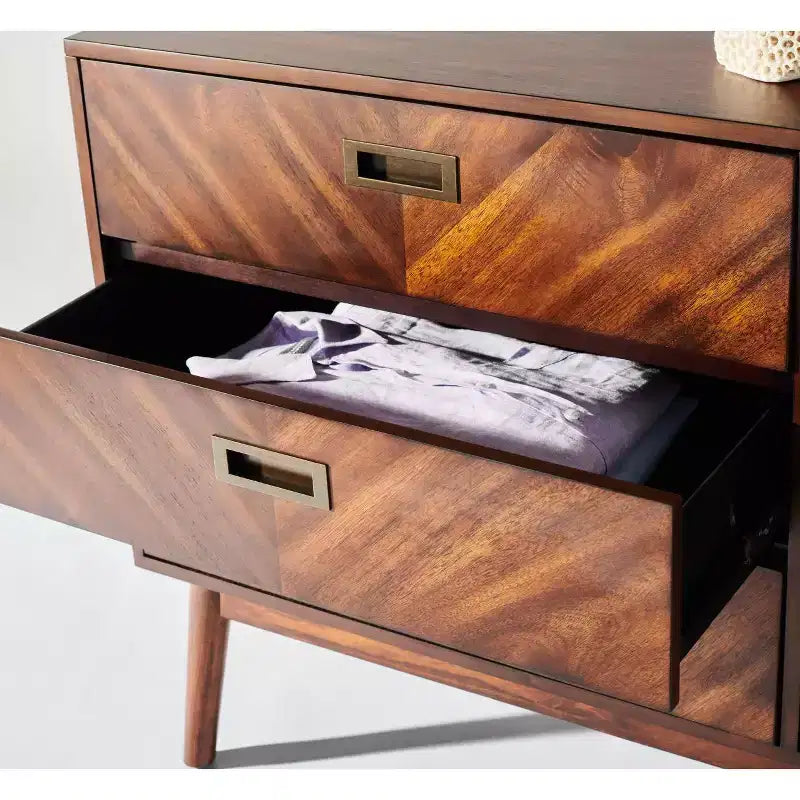 Donald 6 Drawer Mid-Centry Dresser - SFV2110 - Safavieh Couture