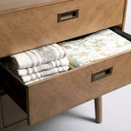 Donald 6 Drawer Mid-Centry Dresser - SFV2110 - Safavieh Couture