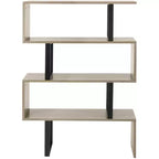 Louise Etagere - FOX4283 - Light Brown/Black - Safavieh Couture