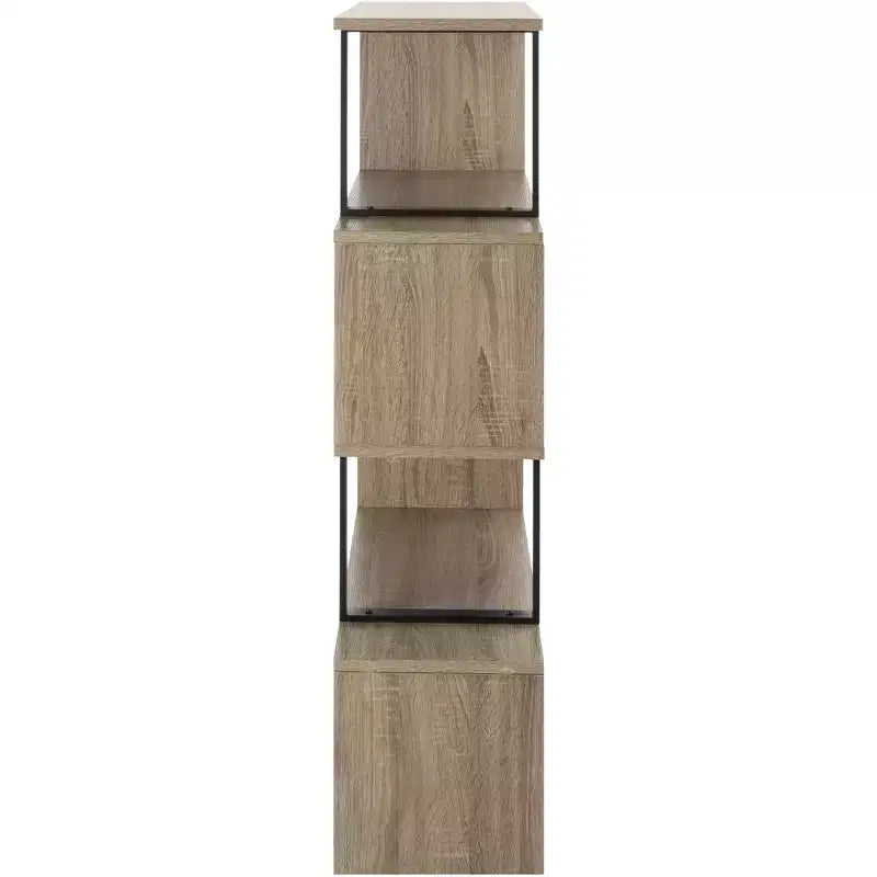 Étagère Louise - FOX4283 - Marron clair/Noir - Safavieh Couture