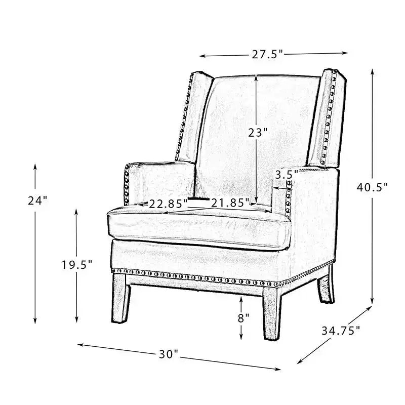 Fauteuil en cuir véritable Pedro avec cadre en bois massif et coussin d'assise amovible, lot de 2 | ART OF LIVING DESIGNS