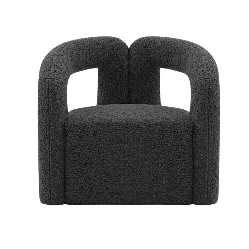 Fauteuil d'appoint rembourré Darian Modern Boucle - Manhattan Comfort
