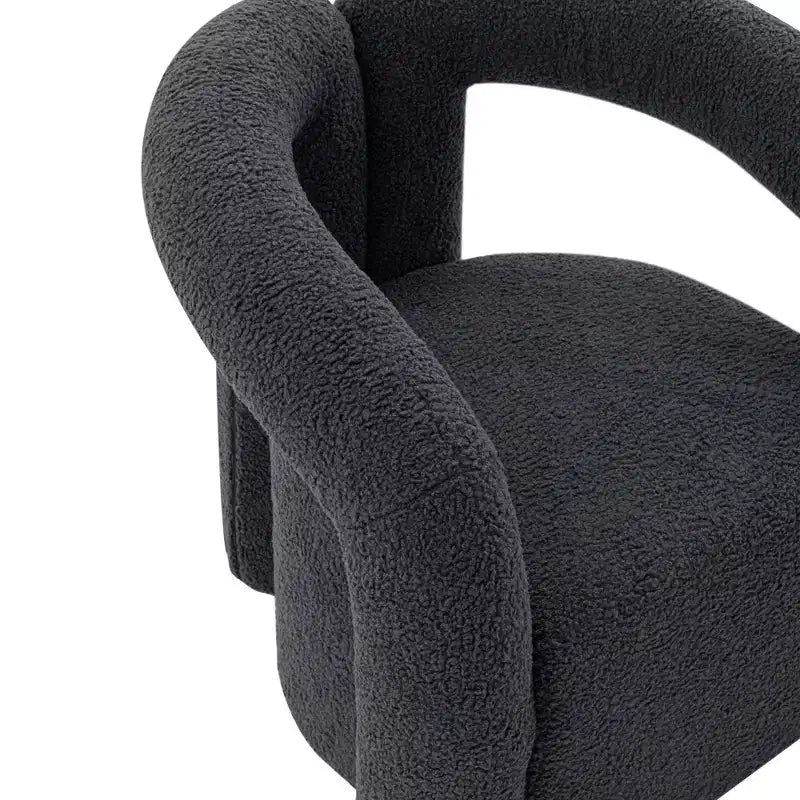 Fauteuil d'appoint rembourré Darian Modern Boucle - Manhattan Comfort