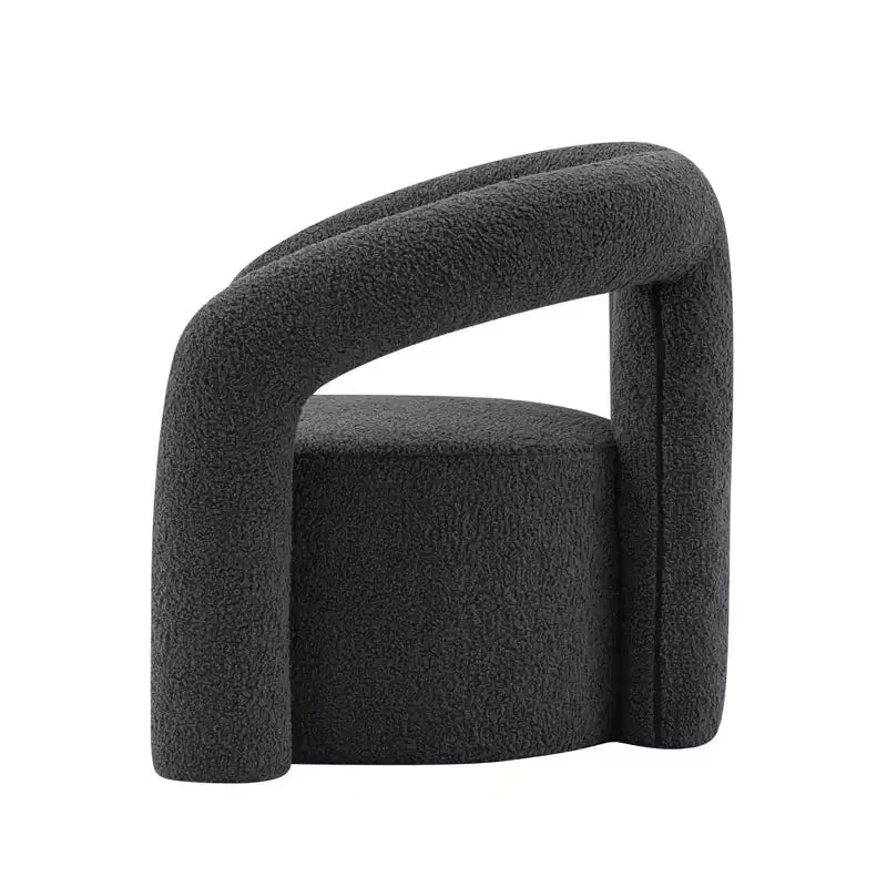 Fauteuil d'appoint rembourré Darian Modern Boucle - Manhattan Comfort