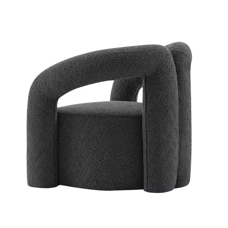 Fauteuil d'appoint rembourré Darian Modern Boucle - Manhattan Comfort