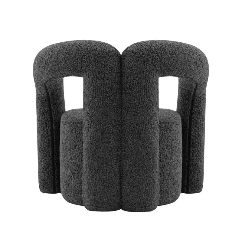 Fauteuil d'appoint rembourré Darian Modern Boucle - Manhattan Comfort