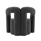 Fauteuil d'appoint rembourré Darian Modern Boucle - Manhattan Comfort