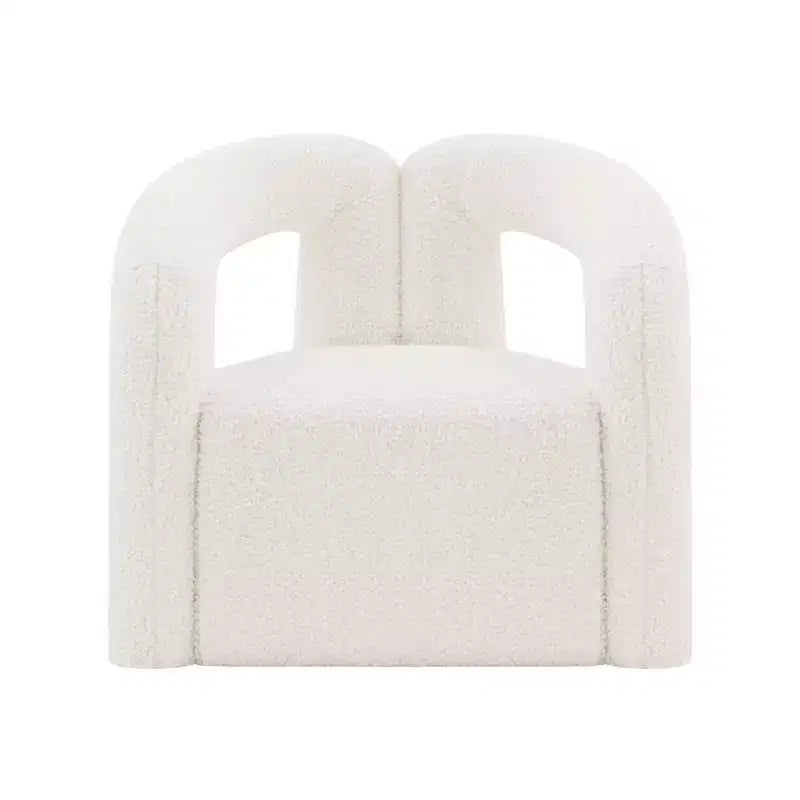Fauteuil d'appoint rembourré Darian Modern Boucle - Manhattan Comfort