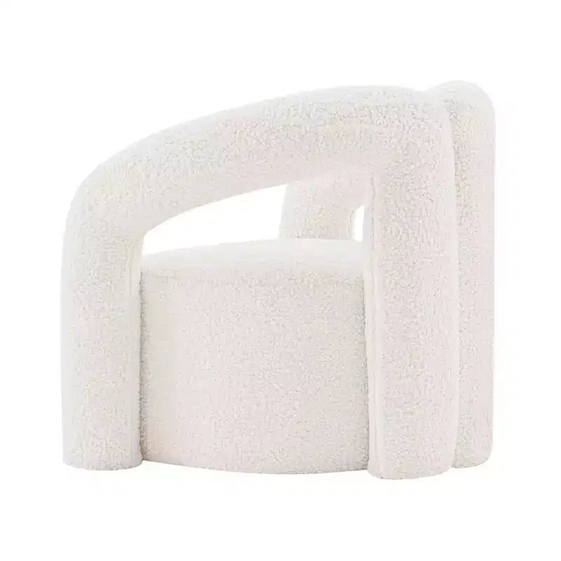 Fauteuil d'appoint rembourré Darian Modern Boucle - Manhattan Comfort