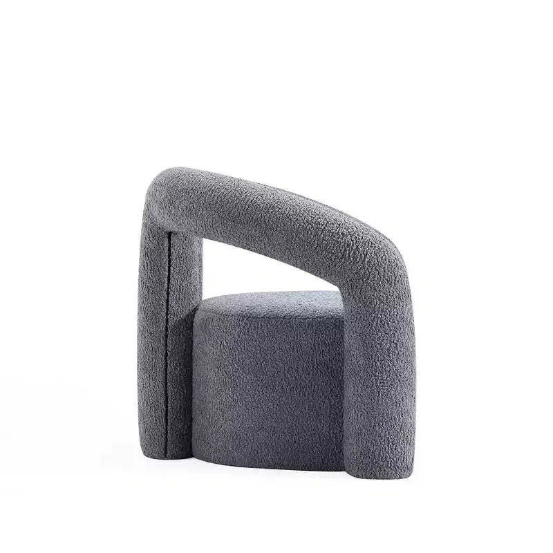 Fauteuil d'appoint rembourré Darian Modern Boucle - Manhattan Comfort