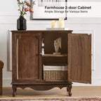 Hippe 34Tall-2 Meuble d'appoint de style ferme avec pieds réglables|Hulala Home