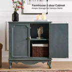 Hippe 34Tall-2 Meuble d'appoint de style ferme avec pieds réglables|Hulala Home