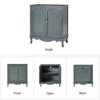 Hippe 34Tall-2 Meuble d'appoint de style ferme avec pieds réglables|Hulala Home