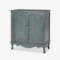 Hippe 34Tall-2 Door Farmhouse Style Accent Cabinet with Adjustable Legs|Hulala Home