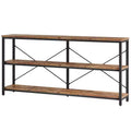 Lantine 55 Inches 3 Tiers TV Stand Console Long Sofa Table