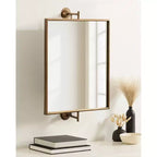 Miroir pivotant rectangulaire Darbridge 20x31 - Kate & Laurel All Things Decor
