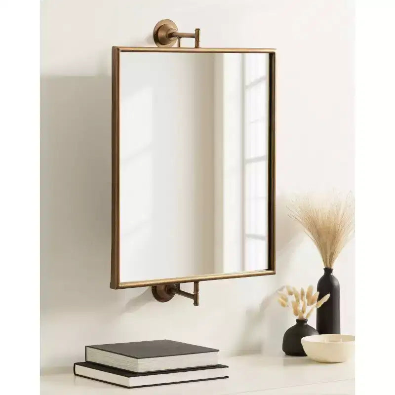 Miroir pivotant rectangulaire Darbridge 20x31 - Kate & Laurel All Things Decor