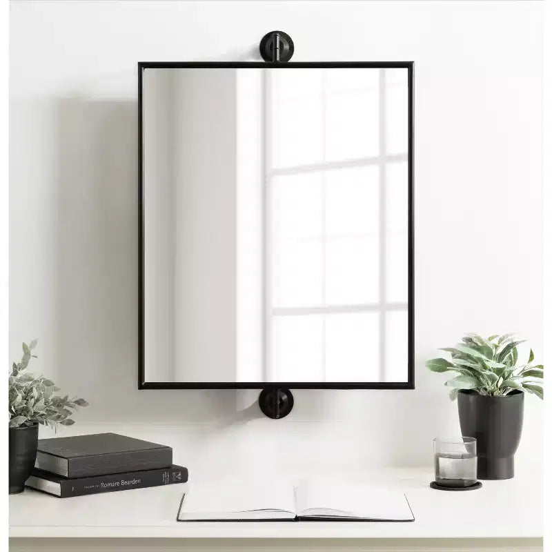 Miroir pivotant rectangulaire Darbridge 20x31 - Kate & Laurel All Things Decor
