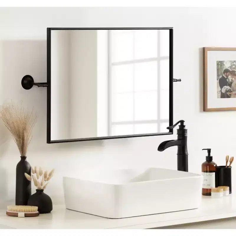 Miroir pivotant rectangulaire Darbridge 20x31 - Kate & Laurel All Things Decor