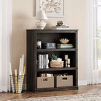 Whizmax 3-Shelf Bookcase, Bookshelves Floor Standing Display Storage Shelves 40 in Tall Bookcase Home Decor Furniture for Home Office, Living Room