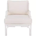Kazumi Accent Chair W/ Cushion - ACH6508 - White - Safavieh