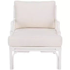 Kazumi Accent Chair W/ Cushion - ACH6508 - White - Safavieh