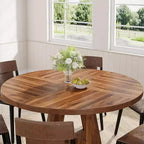 Table à manger ronde Lantine 47 pouces pour 4 personnes