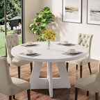 Table à manger ronde Lantine 47 pouces pour 4 personnes
