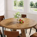 Table à manger ronde Lantine 47 pouces pour 4 personnes