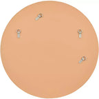 Miroir mural rond de vanité Cape Cod de Possini Euro Design, verre biseauté moderne, cadre noir, blanc ou doré, 31 1/2 pouces de large, pour salle de bain et maison.