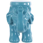 JONATHAN Y Tabouret de jardin/Table d'appoint en céramique White Elephant 14.25
