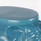 JONATHAN Y Tabouret de jardin/Table d'appoint en céramique White Elephant 14.25