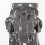 JONATHAN Y Tabouret de jardin/Table d'appoint en céramique White Elephant 14.25