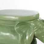 JONATHAN Y Tabouret de jardin/Table d'appoint en céramique White Elephant 14.25
