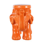 JONATHAN Y Tabouret de jardin/Table d'appoint en céramique White Elephant 14.25