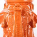JONATHAN Y Tabouret de jardin/Table d'appoint en céramique White Elephant 14.25