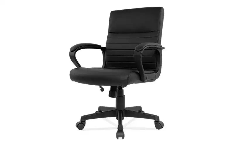 Fauteuil de direction Alera Alera Breich, supporte jusqu'à 125 kg, hauteur d'assise de 42,5 à 51,8 cm, assise/dossier noir, piètement noir