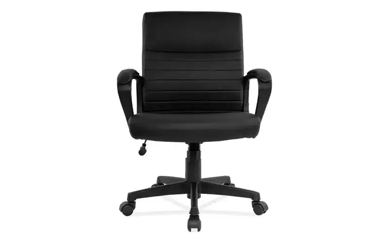 Fauteuil de direction Alera Alera Breich, supporte jusqu'à 125 kg, hauteur d'assise de 42,5 à 51,8 cm, assise/dossier noir, piètement noir