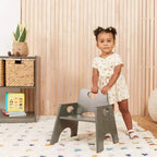 Lot de 2 chaises empilables en bois pour tout-petits 8 po