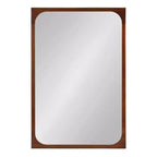 Miroir mural encadré Kenai de 24 x 36 po par Kate & Laurel All Things Decor