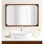 Miroir mural encadré Kenai de 24 x 36 po par Kate & Laurel All Things Decor