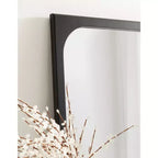 Miroir mural encadré Kenai de 24 x 36 po par Kate & Laurel All Things Decor