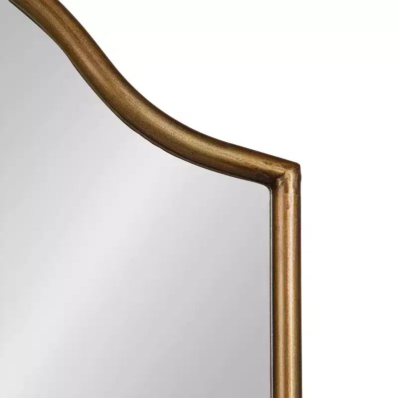 Miroir mural arqué encadré Fellows de 24 x 36 po par Kate & Laurel All Things Decor