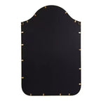 Miroir mural arqué encadré Fellows de 24 x 36 po par Kate & Laurel All Things Decor