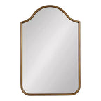 Miroir mural arqué encadré Fellows de 24 x 36 po par Kate & Laurel All Things Decor
