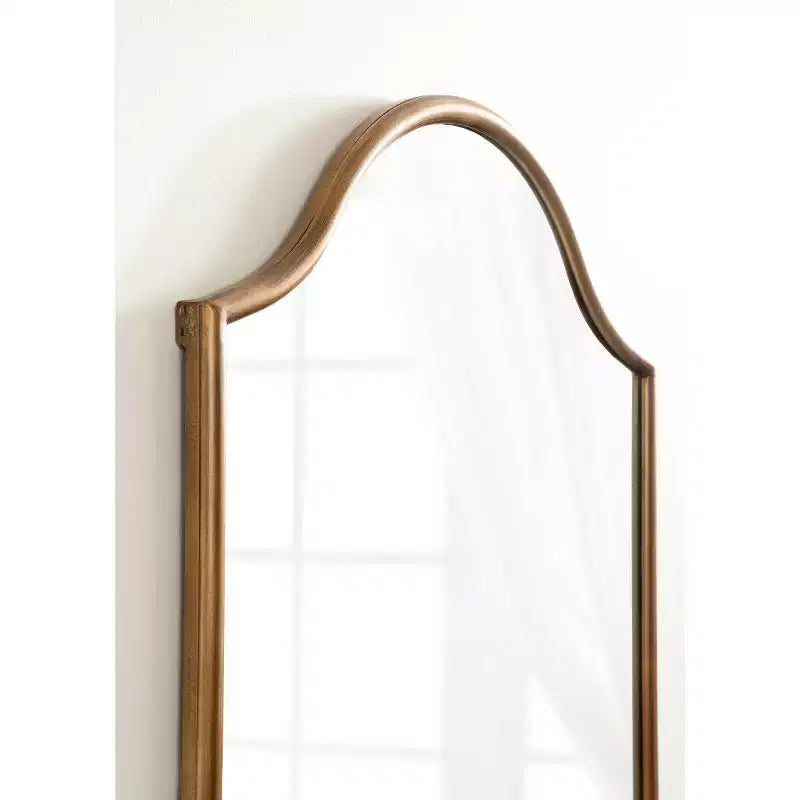 Miroir mural arqué encadré Fellows de 24 x 36 po par Kate & Laurel All Things Decor