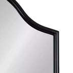 Miroir mural arqué encadré Fellows de 24 x 36 po par Kate & Laurel All Things Decor