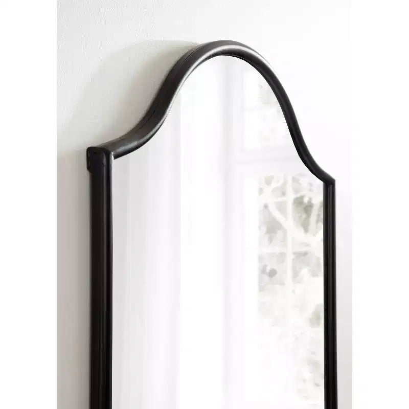 Miroir mural arqué encadré Fellows de 24 x 36 po par Kate & Laurel All Things Decor