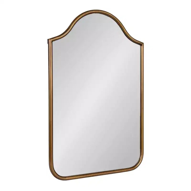 Miroir mural arqué encadré Fellows de 24 x 36 po par Kate & Laurel All Things Decor