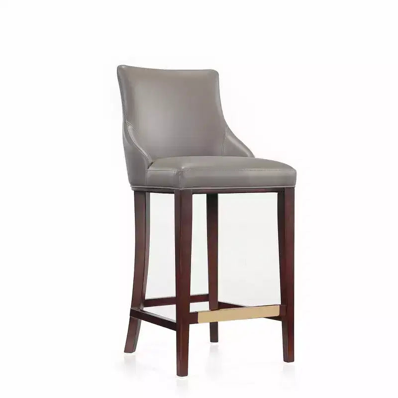 Tabouret de bar moderne Shubert en similicuir par Manhattan Comfort